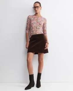 Online Sportscraft Sue Paisley Long Sleeve Magic Tee in Pink Multi PinkMulti