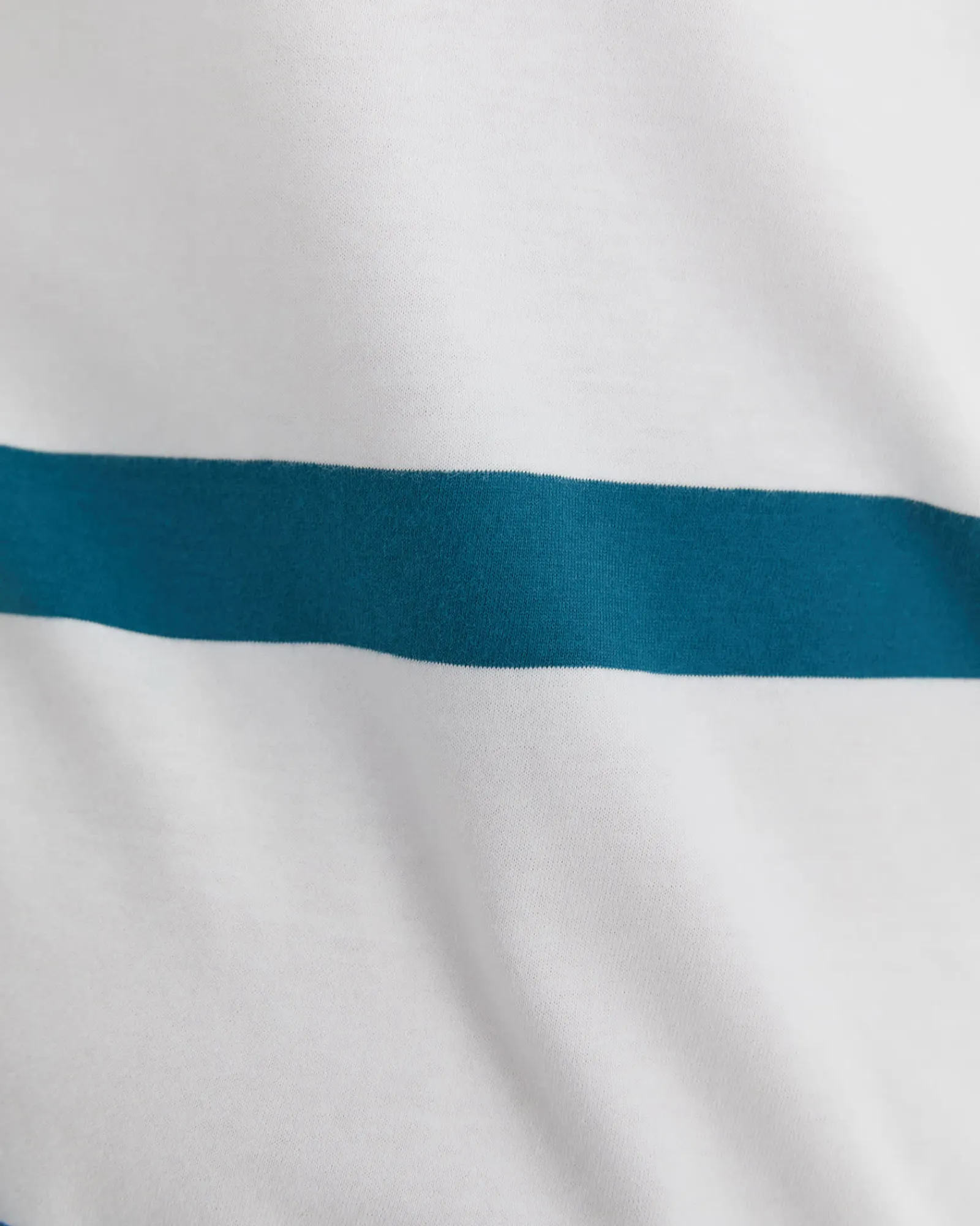 Fashion Sportscraft Sullivan Stripe Tee in Whiteteal White/teal