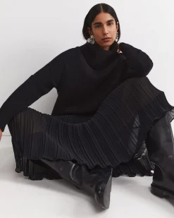 Clearance Sportscraft Sunshine Chunky Sweater in Black