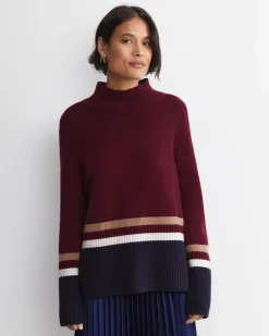 Hot Sportscraft Sunshine Colour Block Sweater in Multi