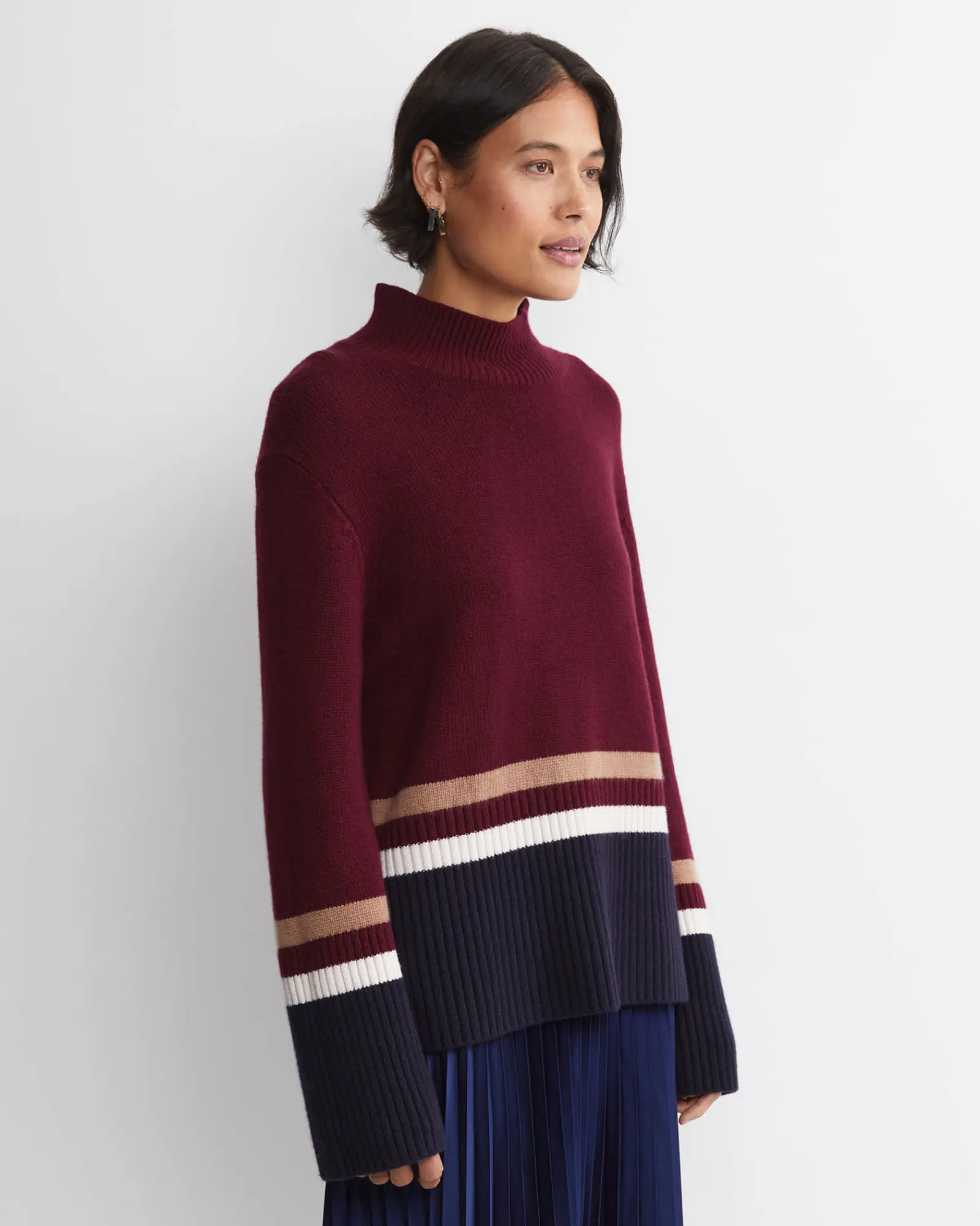Hot Sportscraft Sunshine Colour Block Sweater in Multi