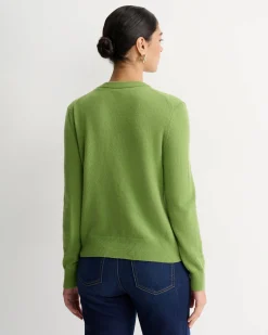 Best Sportscraft Sunshine Wool Cardigan in Avocado