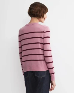 Discount Sportscraft Sunshine Wool Cardigan in Pink Multi PinkMulti
