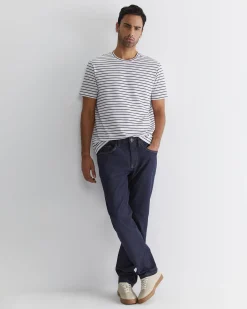 Sale Sportscraft Supersoft Stripe Tee in Whitenavy White/navy