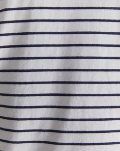 Sale Sportscraft Supersoft Stripe Tee in Whitenavy White/navy