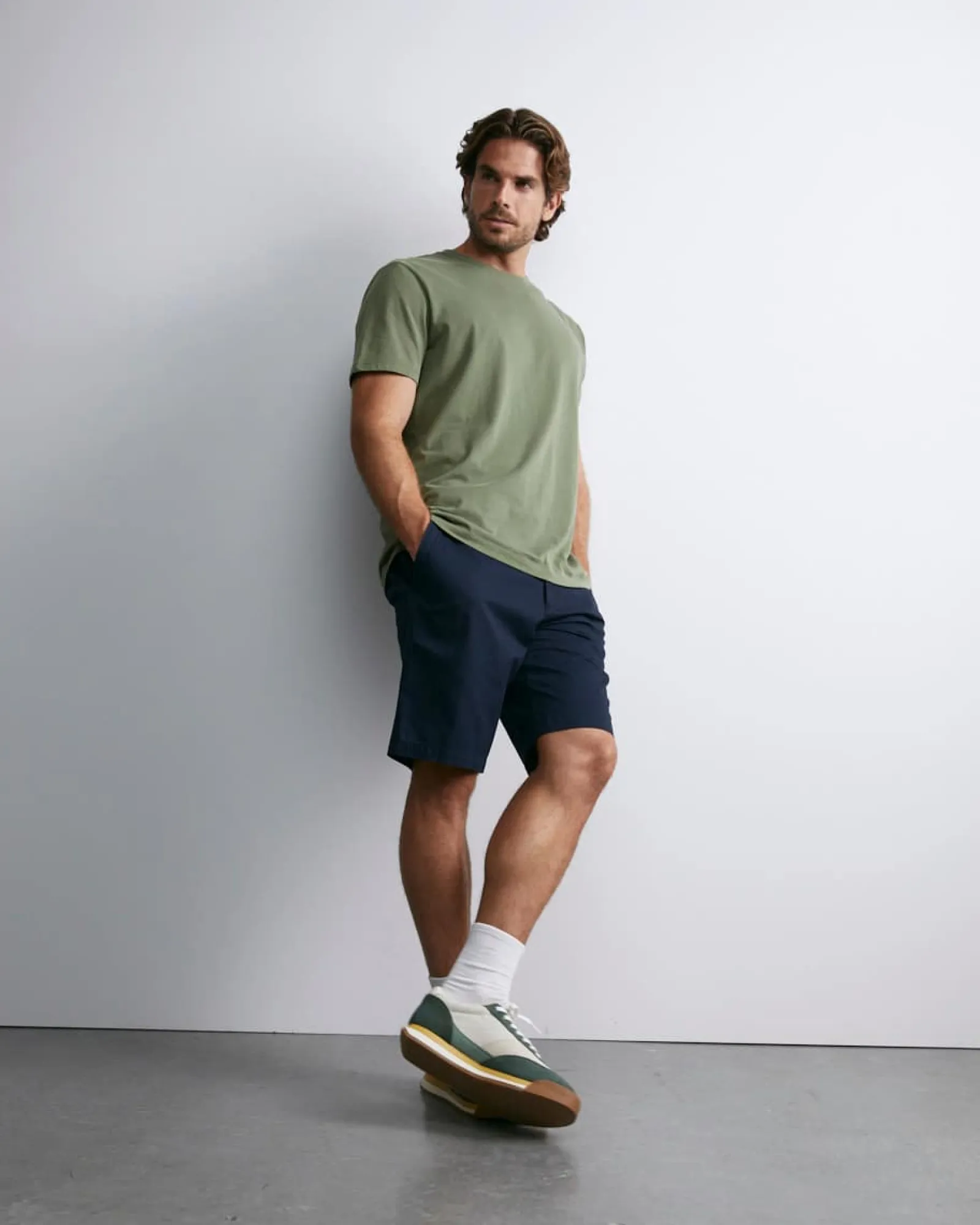 Best Sportscraft Supersoft Tee in Dark Khaki DarkKhaki