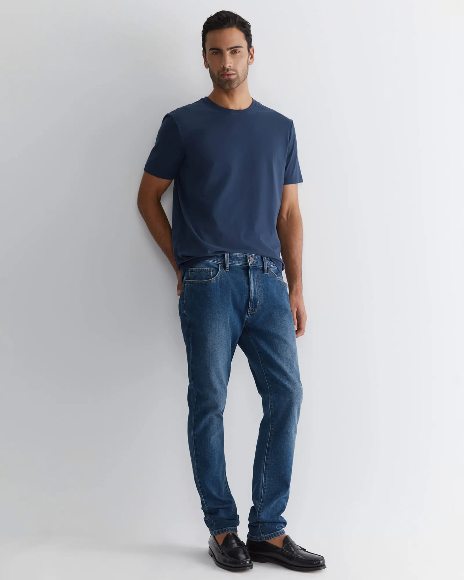 Best Sportscraft Supersoft Tee in French Navy FrenchNavy