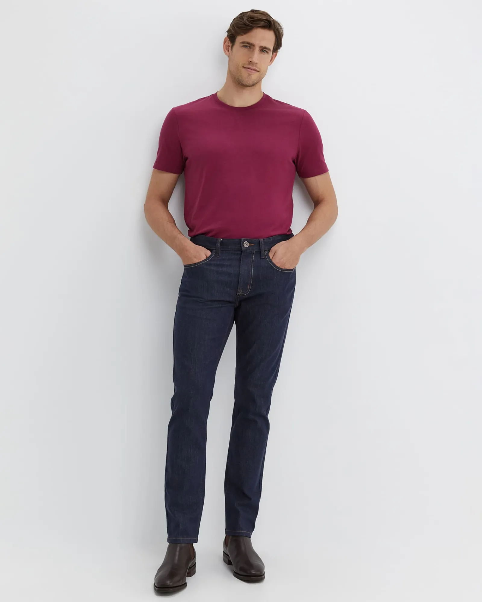 Online Sportscraft Supersoft Tee in Mulberry