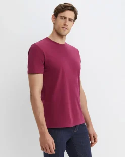 Online Sportscraft Supersoft Tee in Mulberry
