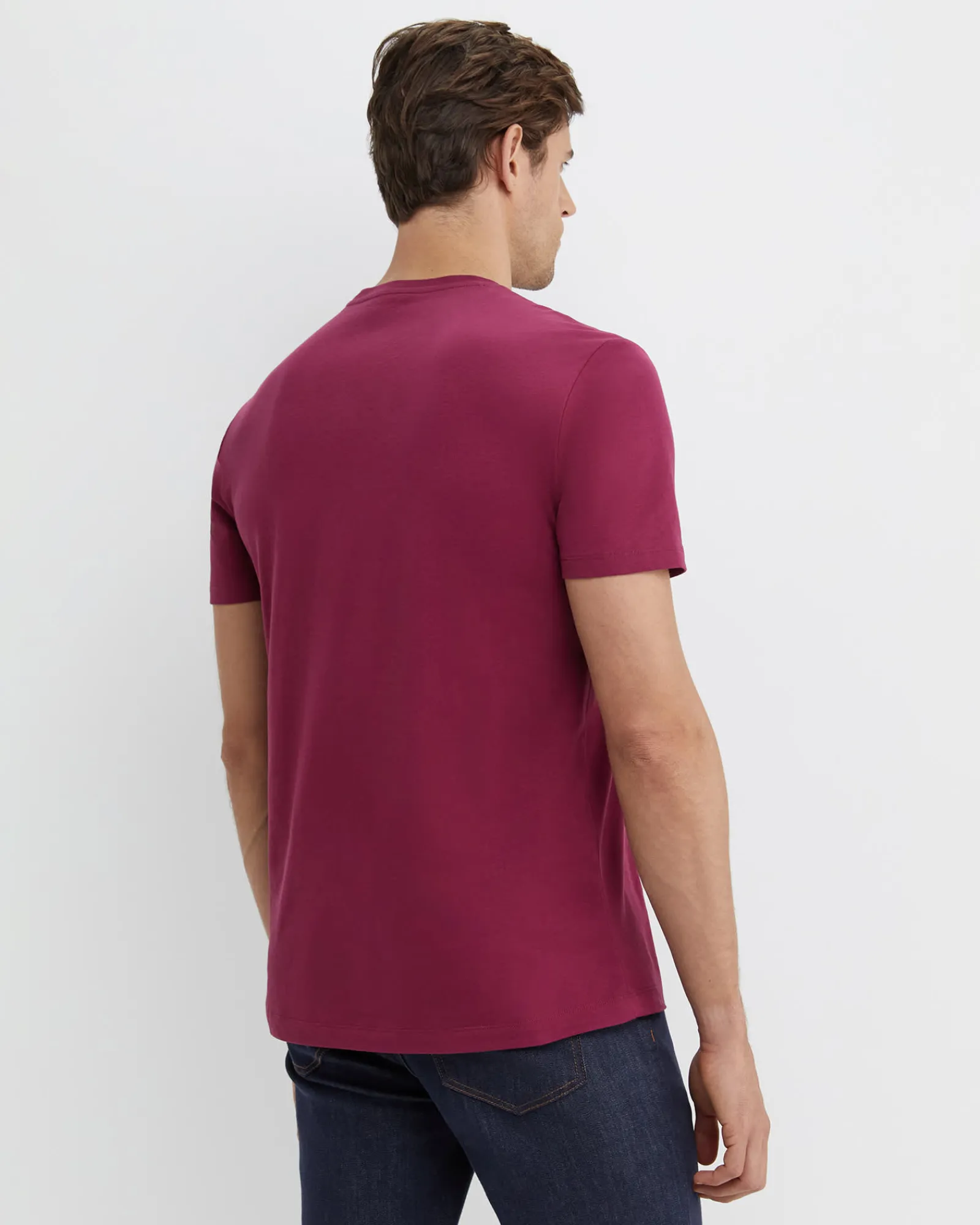 Online Sportscraft Supersoft Tee in Mulberry