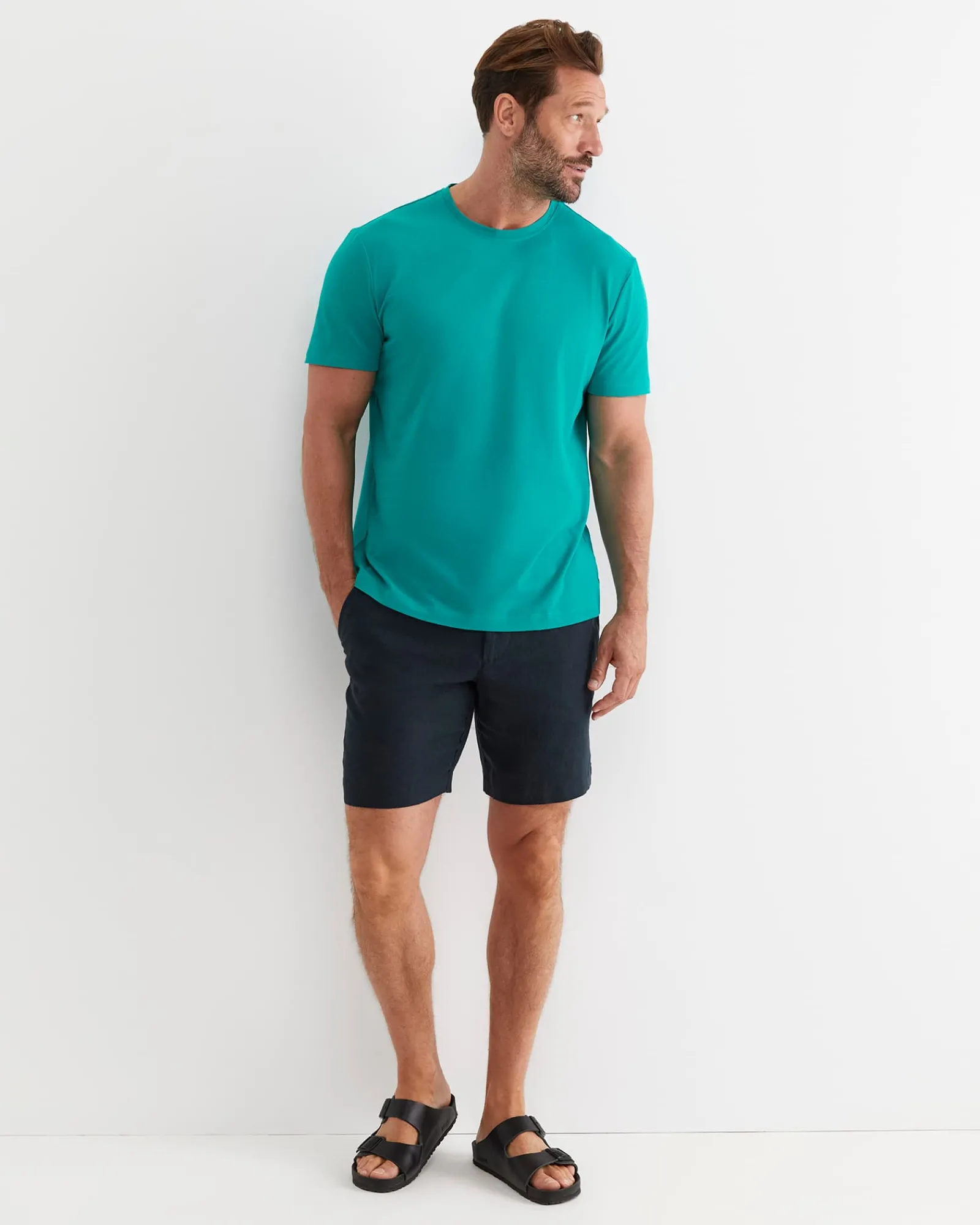 Online Sportscraft Supersoft Tee in Seagreen
