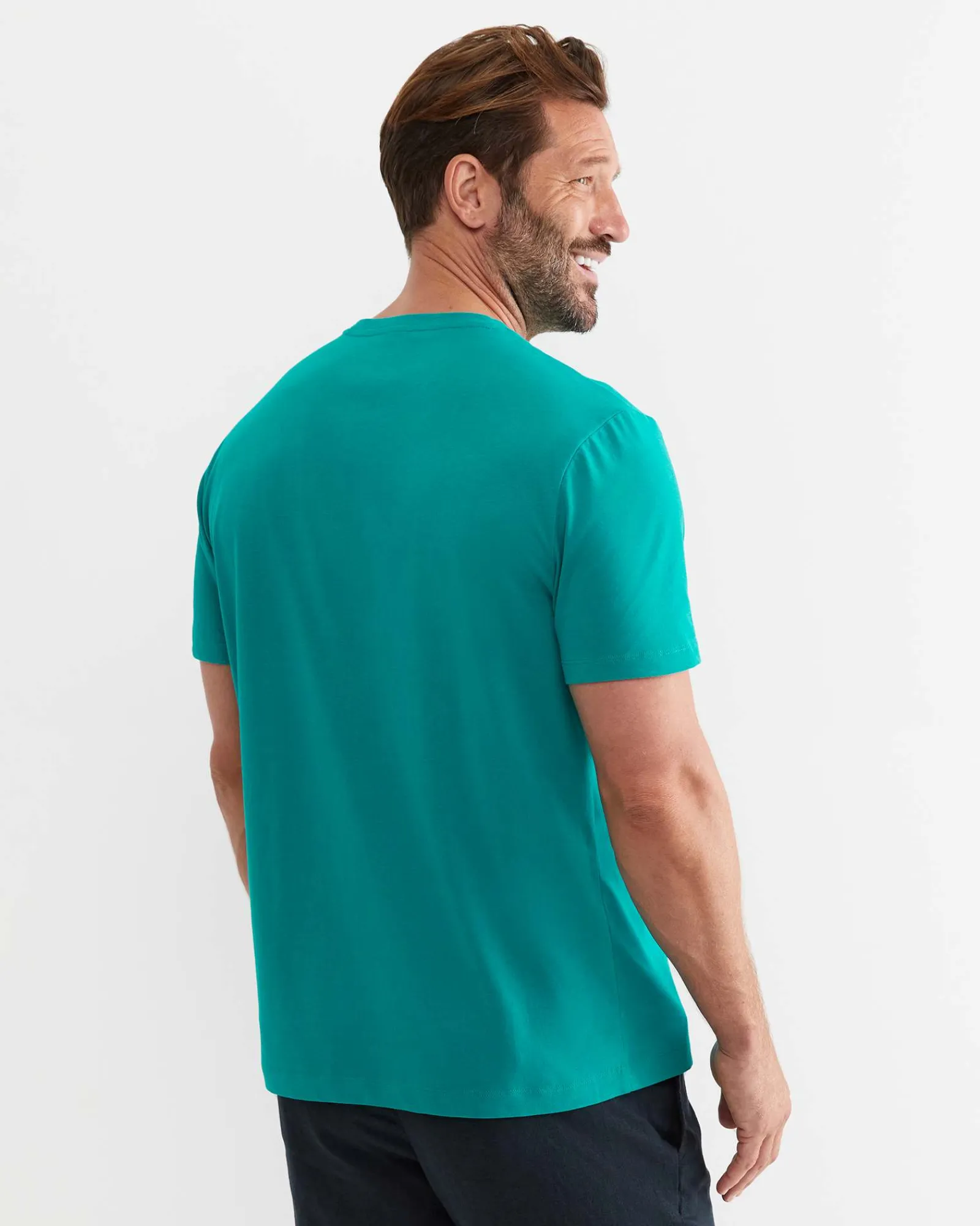 Online Sportscraft Supersoft Tee in Seagreen