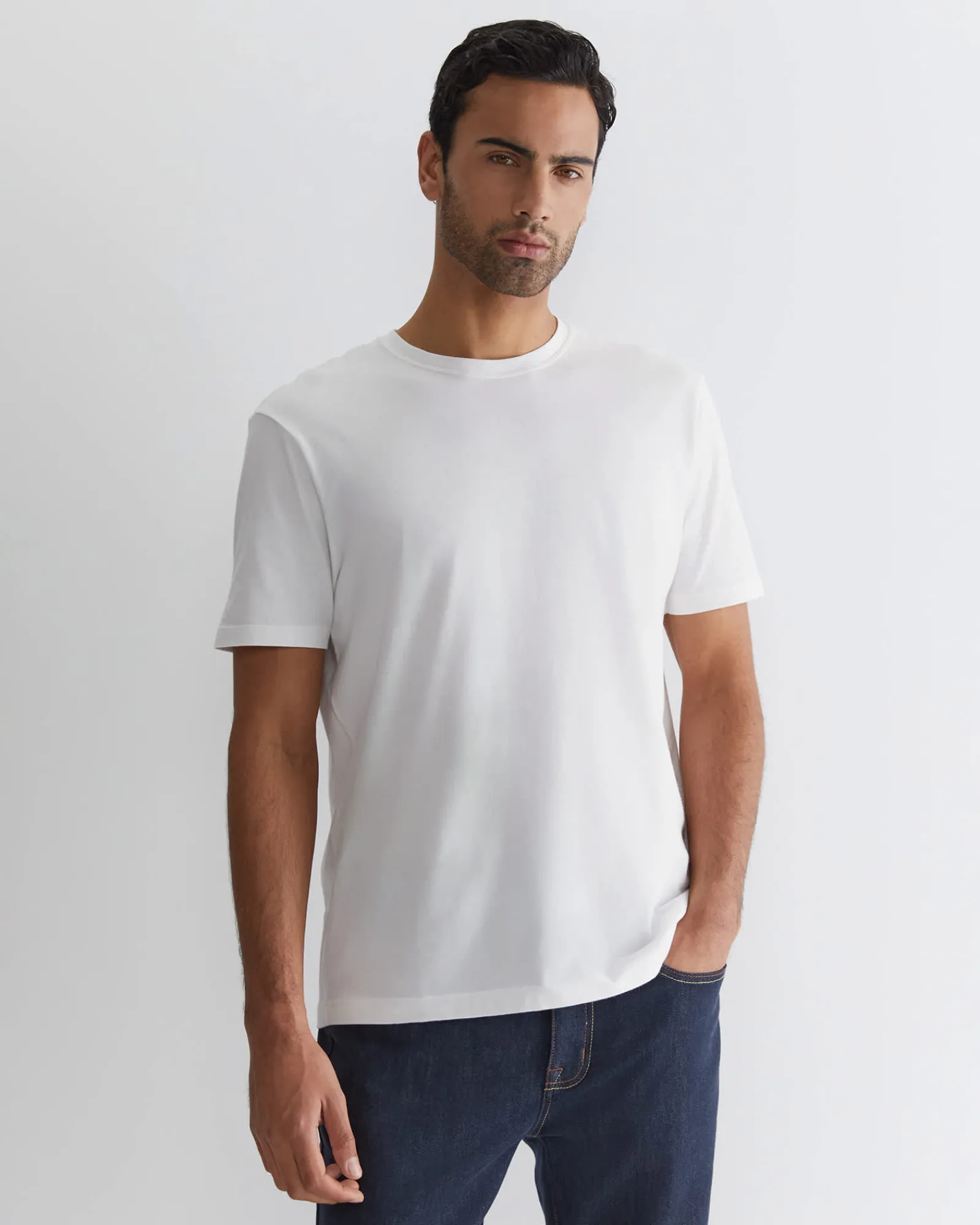 Fashion Sportscraft Supersoft Tee in White