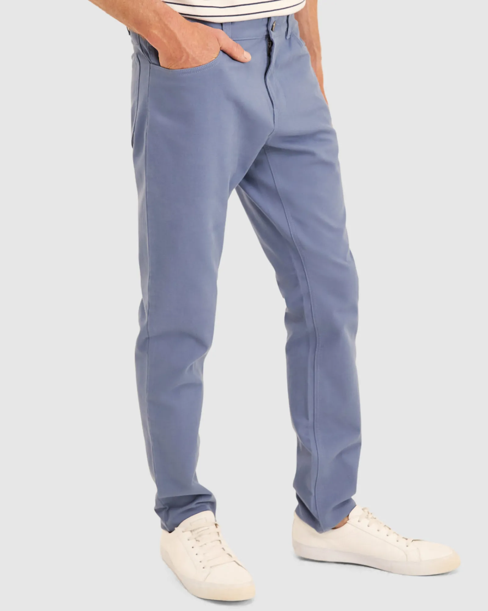Clearance Sportscraft Tapered Bedford Jean in Aged Blue AgedBlue