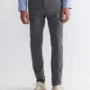 Outlet Sportscraft Tapered Bedford Jean in Deep Grey DeepGrey