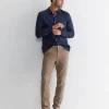 Fashion Sportscraft Tapered Bedford Jean in Fatigue
