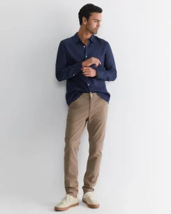 Fashion Sportscraft Tapered Bedford Jean in Fatigue
