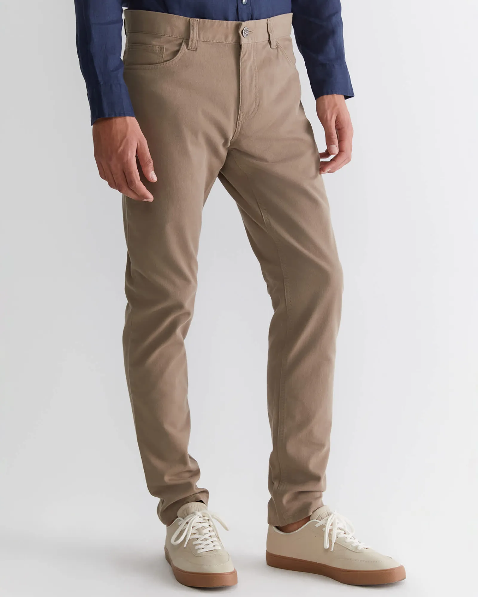 Fashion Sportscraft Tapered Bedford Jean in Fatigue