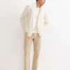 Discount Sportscraft Tapered Bedford Jean in Sand