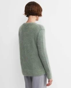Sale Sportscraft Tatiana Mohair Long Cardigan in Sage