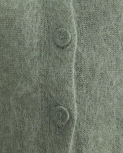 Sale Sportscraft Tatiana Mohair Long Cardigan in Sage