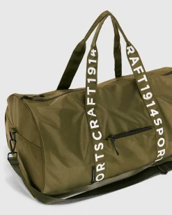 Hot Sportscraft The Light SC Gym Bag in Khaki