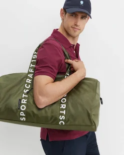 Hot Sportscraft The Light SC Gym Bag in Khaki