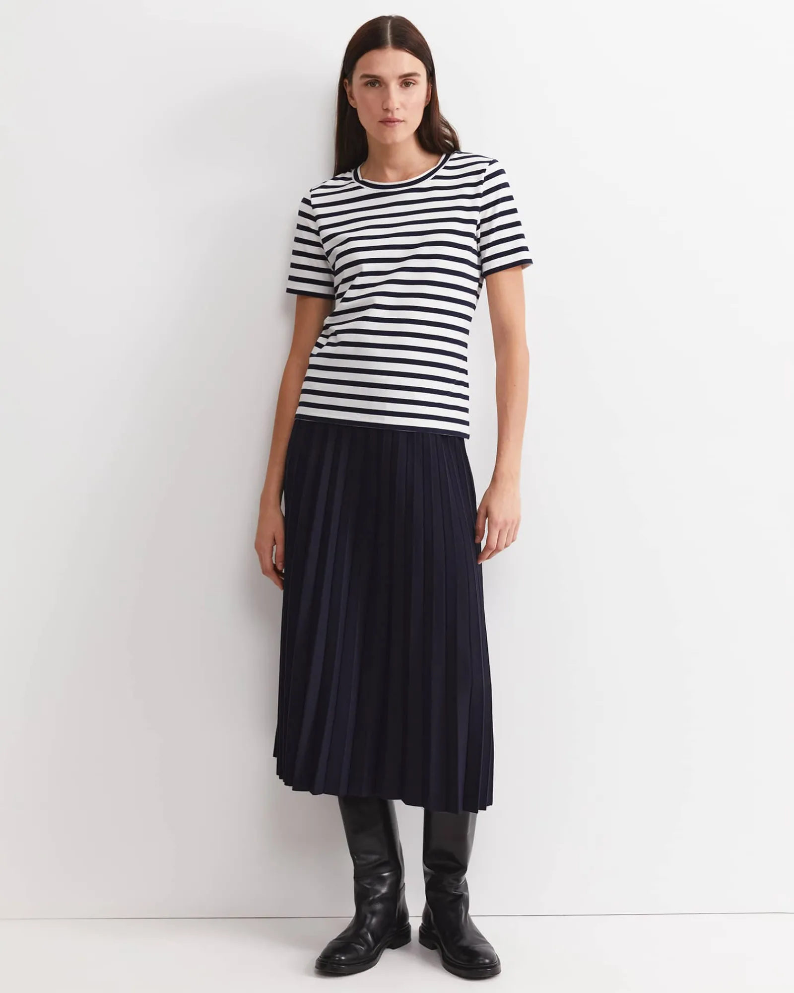 Clearance Sportscraft The Perfect T-Shirt in Navywhite Navy/white