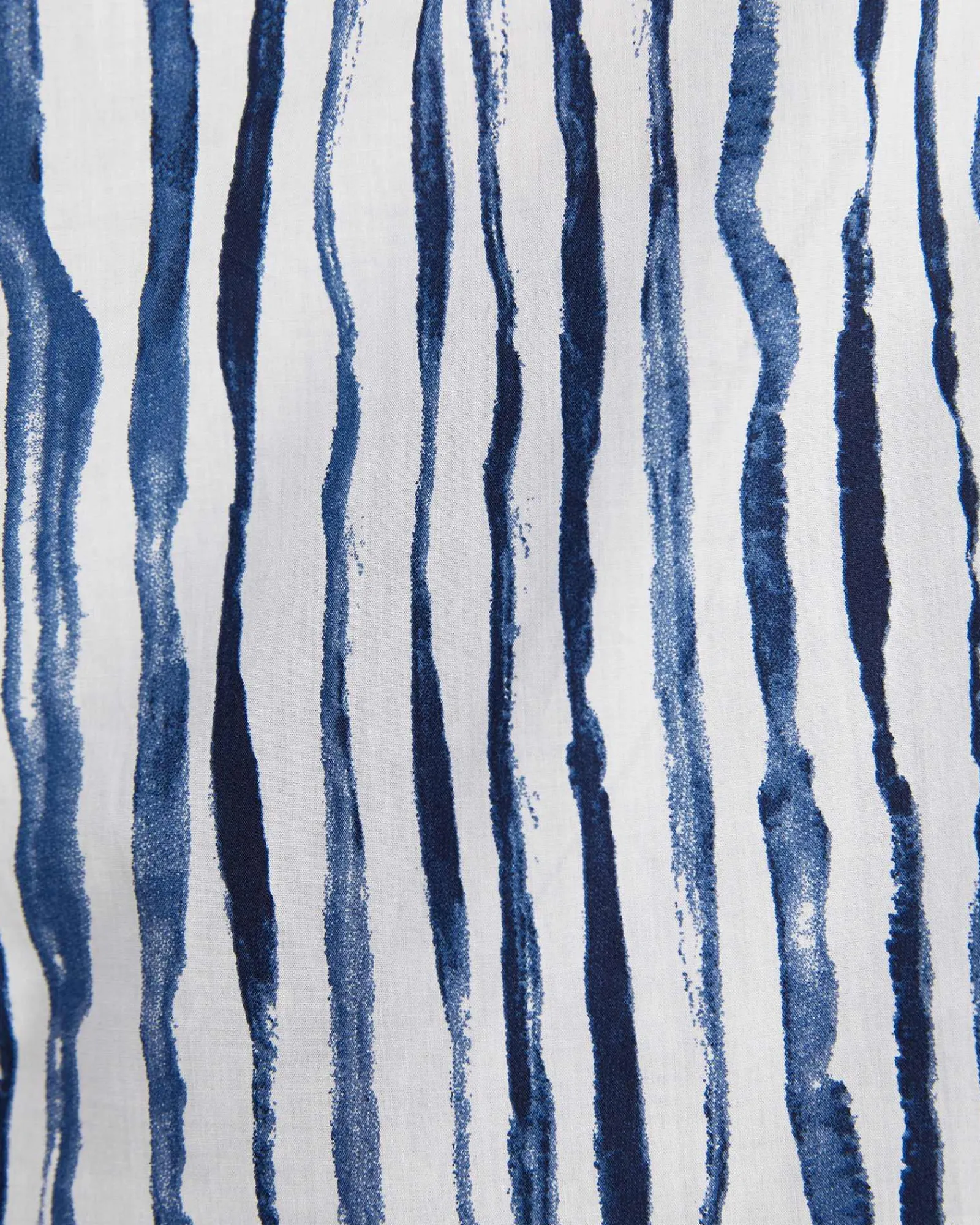 Clearance Sportscraft Tina Stripe Lily Voile Shirt in Navywhite Navy/white