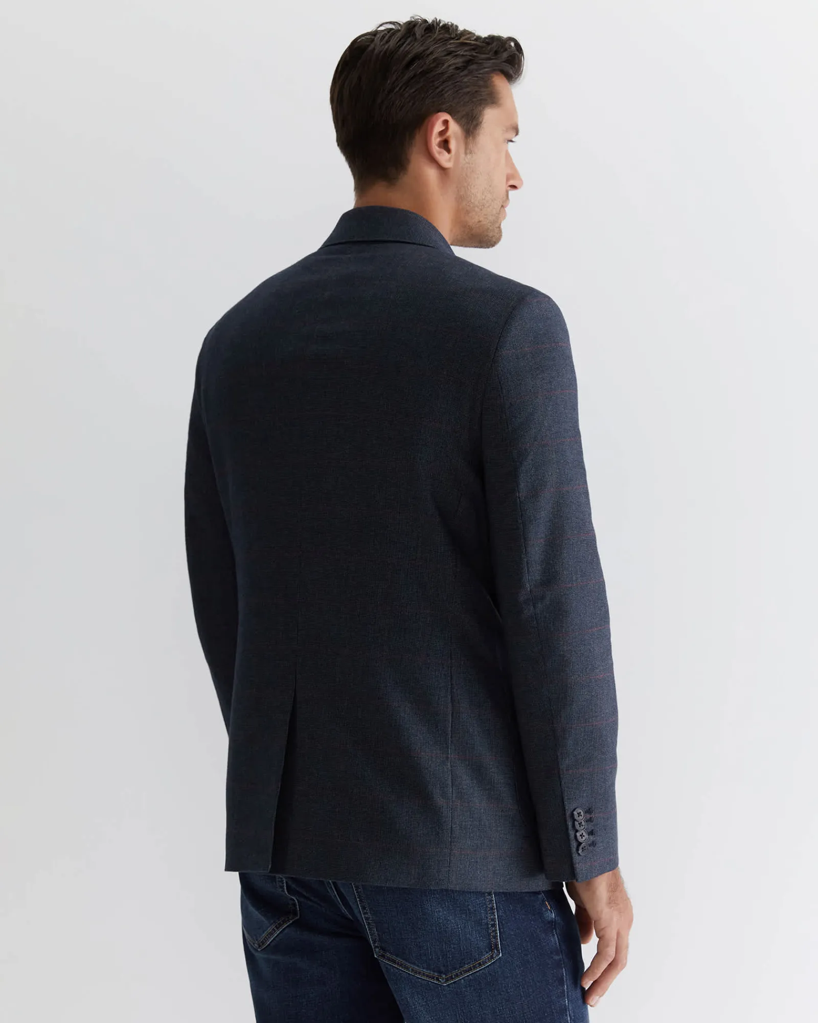 Sale Sportscraft Townsville Item Jacket in Navy Multi NavyMulti