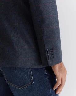 Sale Sportscraft Townsville Item Jacket in Navy Multi NavyMulti