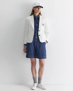 New Sportscraft Tuva Short in Denim