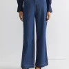 Discount Sportscraft Tuva Wide Leg Pant in Denim