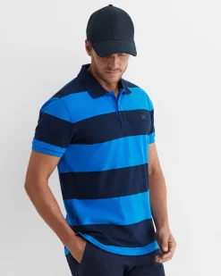 Clearance Sportscraft Vale Polo in Cobalt