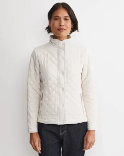 Online Sportscraft Vera Quilted Jacket in Chalk