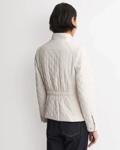 Online Sportscraft Vera Quilted Jacket in Chalk