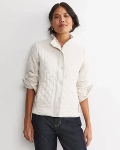 Online Sportscraft Vera Quilted Jacket in Chalk