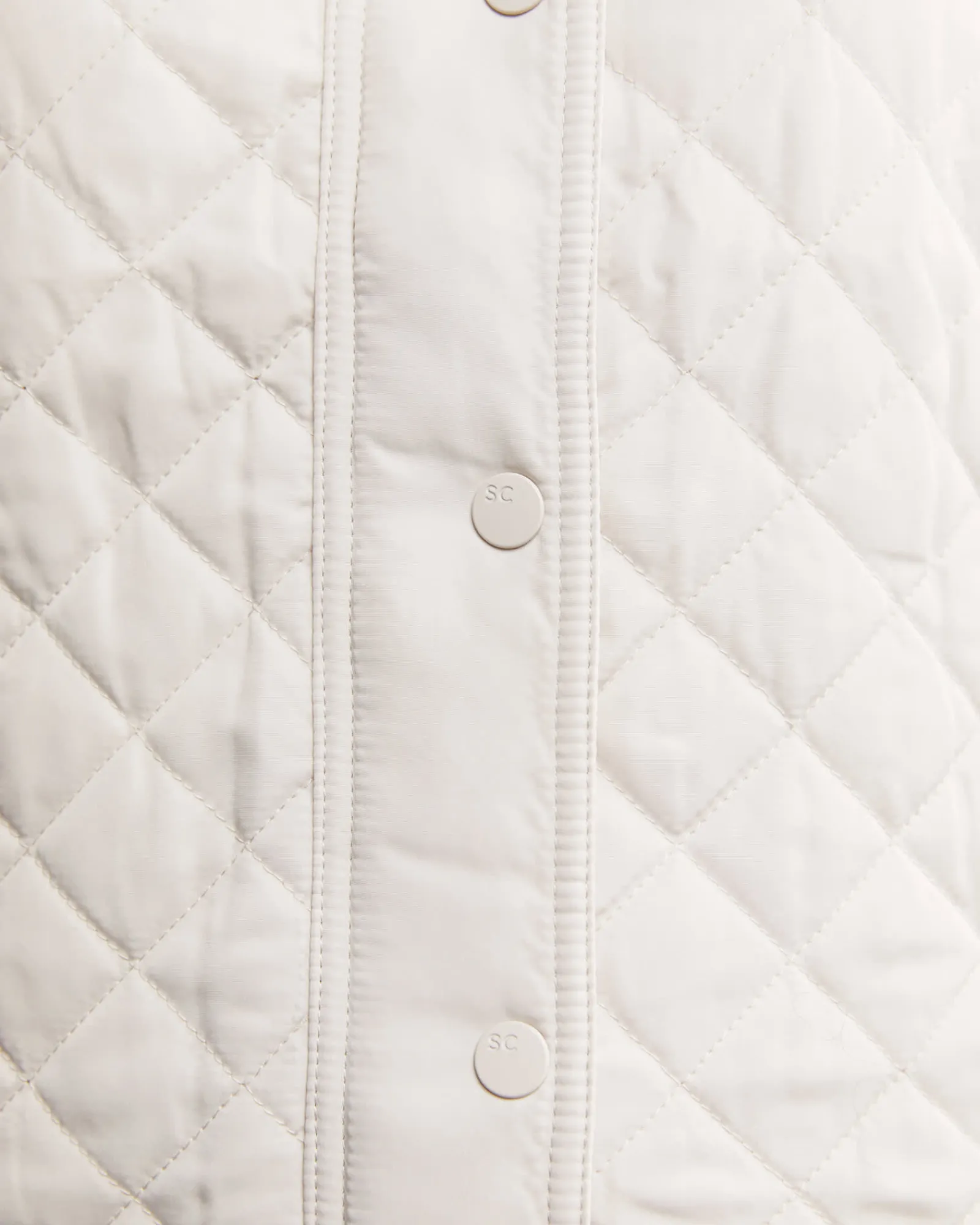 Online Sportscraft Vera Quilted Jacket in Chalk