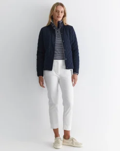 Sale Sportscraft Vera Quilted Jacket in Navy