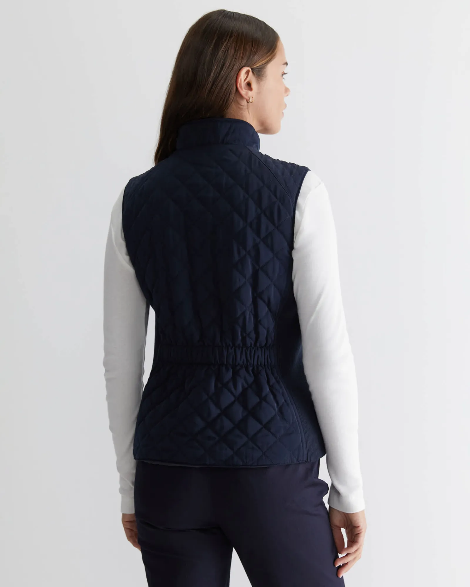 Outlet Sportscraft Vera Quilted Vest in Navy