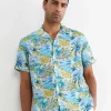 Sale Sportscraft Vic Short Sleeve Liberty Cuban Shirt in Multi