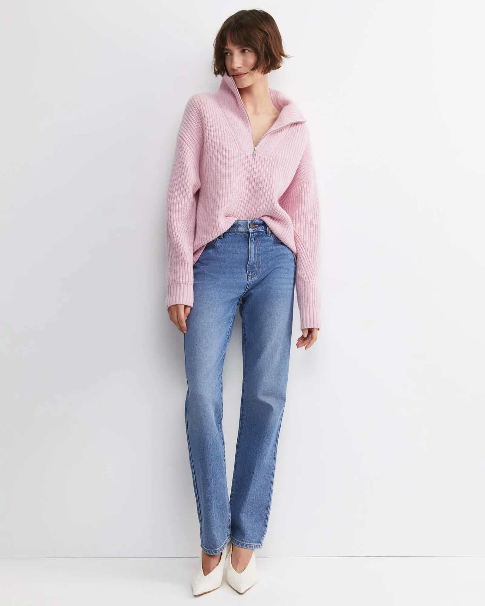 Discount Sportscraft Victoria Straight Leg Pant in Light Wash LightWash