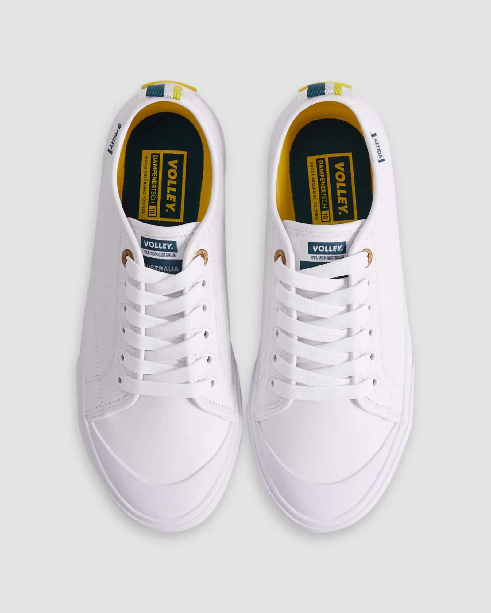 Best Sportscraft Volley Supporter Sneakers in White
