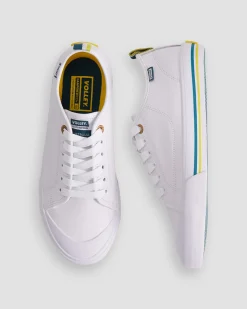Best Sportscraft Volley Supporter Sneakers in White