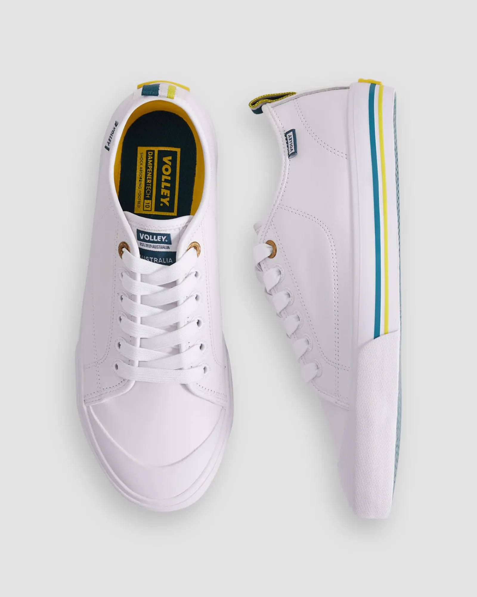 Best Sportscraft Volley Supporter Sneakers in White