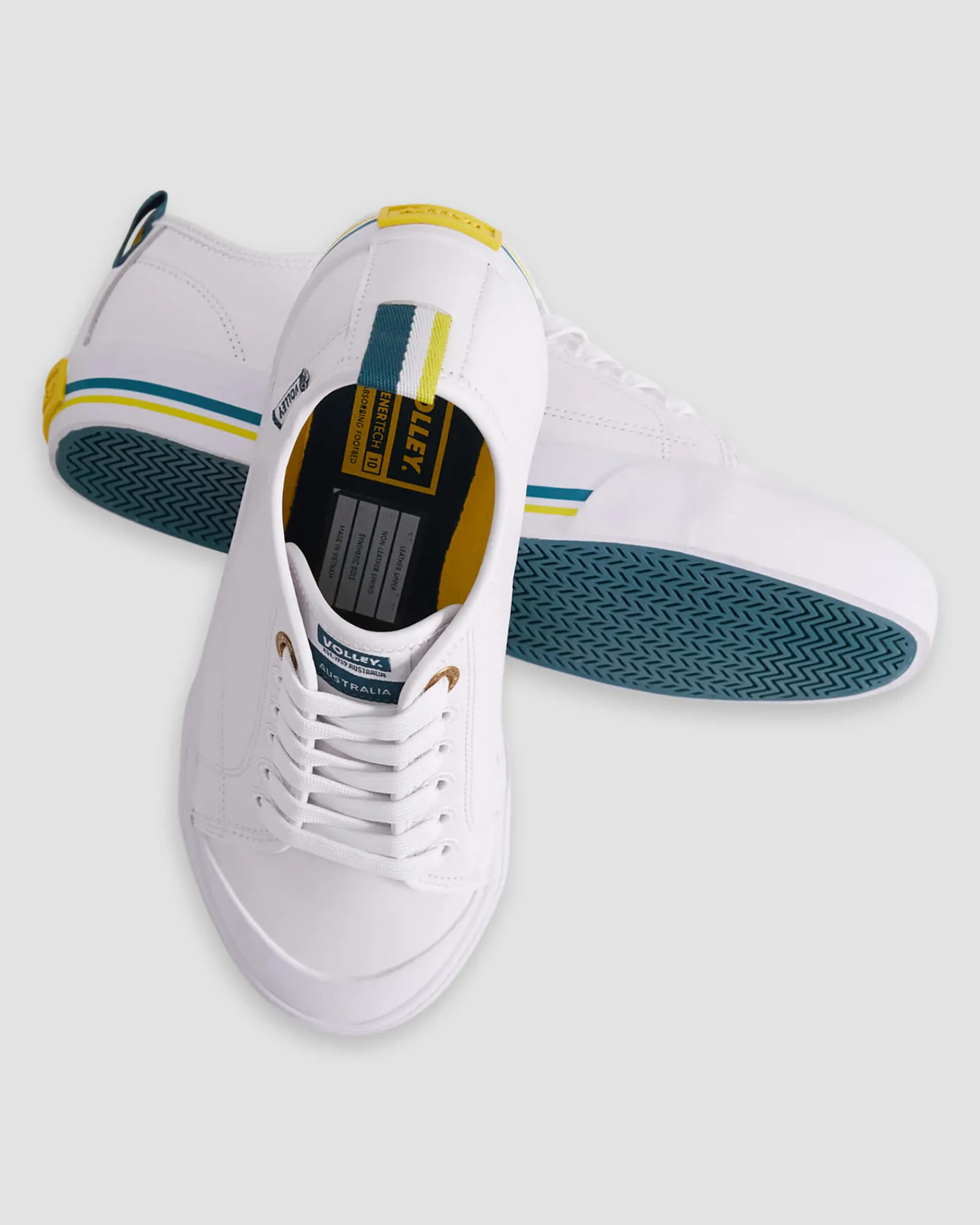 Best Sportscraft Volley Supporter Sneakers in White