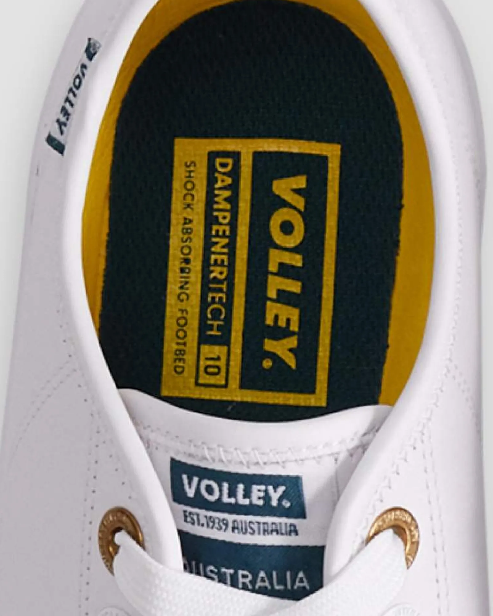 Best Sportscraft Volley Supporter Sneakers in White