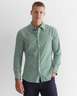 Outlet Sportscraft Walang Shirt in Sage
