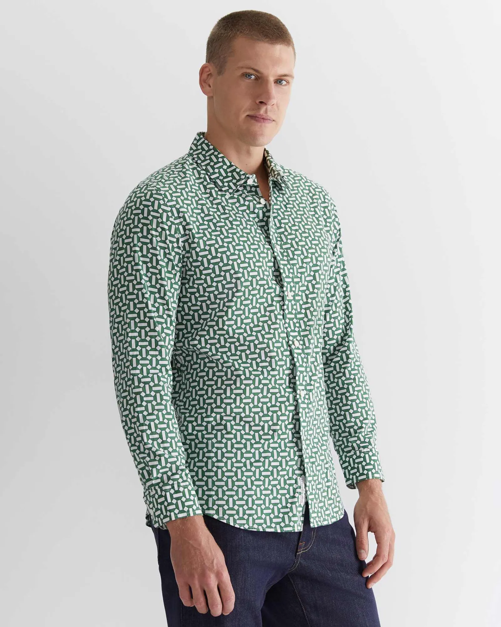 Outlet Sportscraft Walang Shirt in Sage