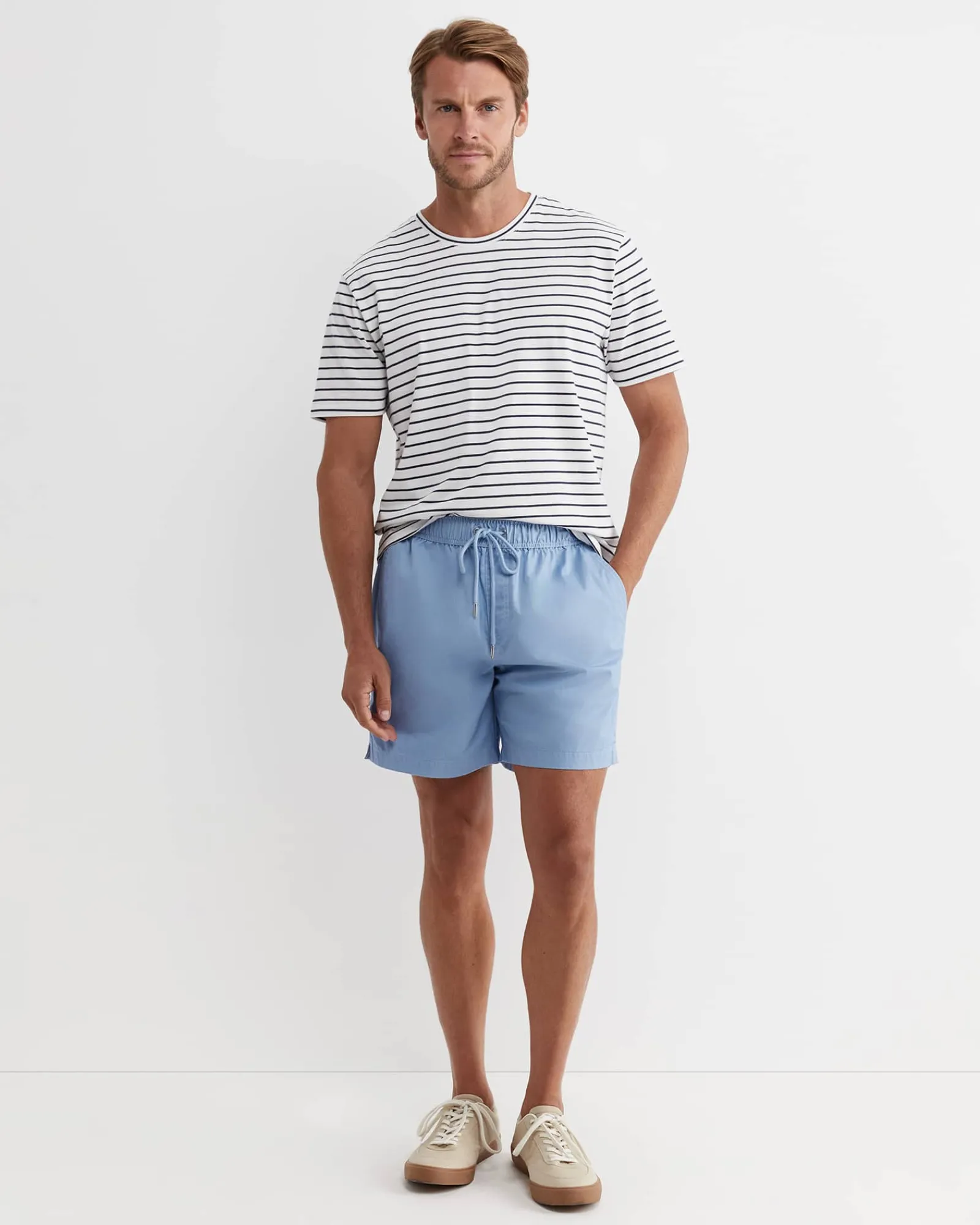 Hot Sportscraft Waverly Volley Short in Dusty Blue DustyBlue